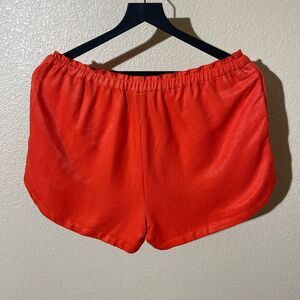 Sandro Bright Red Athletic Shorts